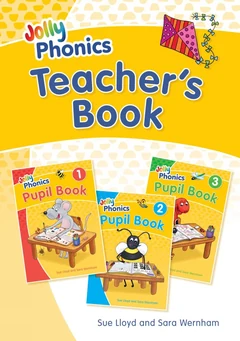 Jolly Phonics Teacher’s Book cover by Sue Lloyd and Sara Wernham