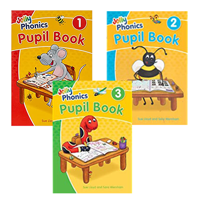 Jolly Phonics Pupil Book 1 | 2 | 3 Hurry! 🎁 Buy Online